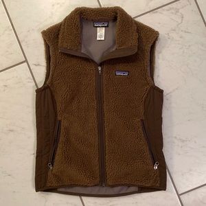 Brown Fleece Authentic PATAGONIA Vest
